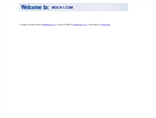 Tablet Screenshot of mock1.com